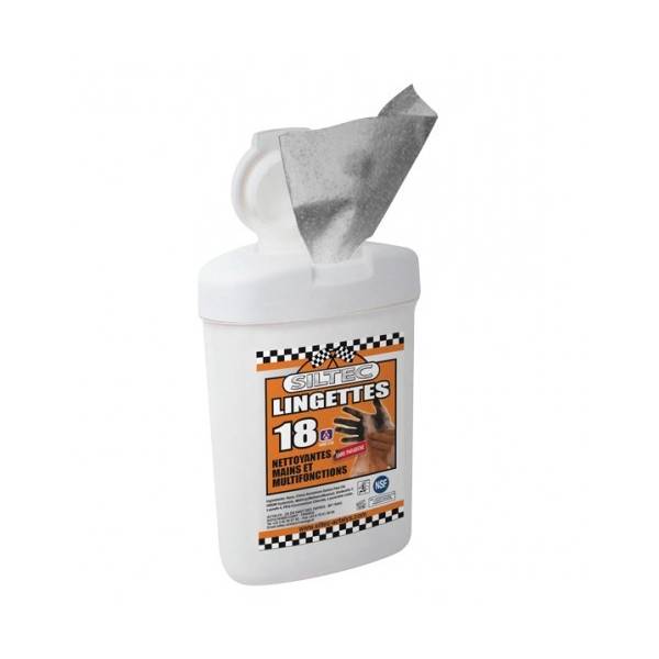Pots 18 lingettes pour les mains Pots 18 lingettes pour les mains